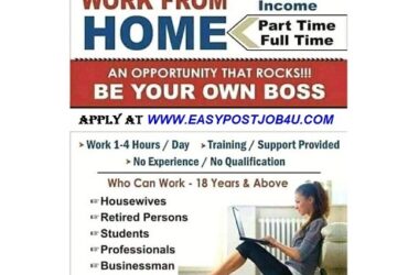 Work from home online jobs vacancy 1500 candidates hiring