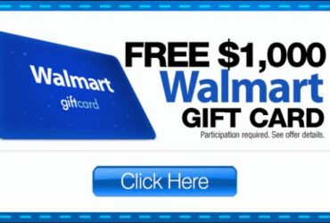 Get $1000 to Spend at Walmart!