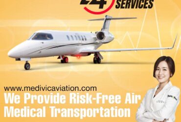 Obtain Medivic Air Ambulance in Guwahati for the Best Medical Amenities