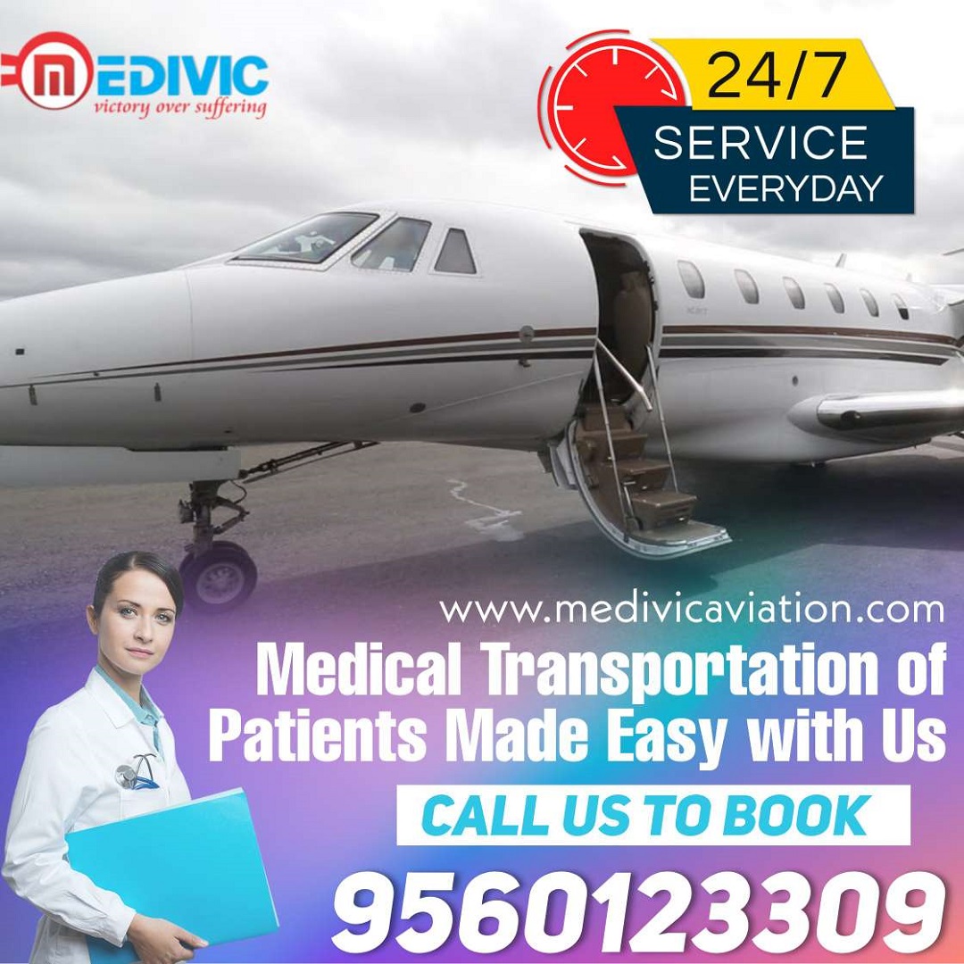 Acquire Medivic Air Ambulance in Hyderabad for Quick Relocation Service