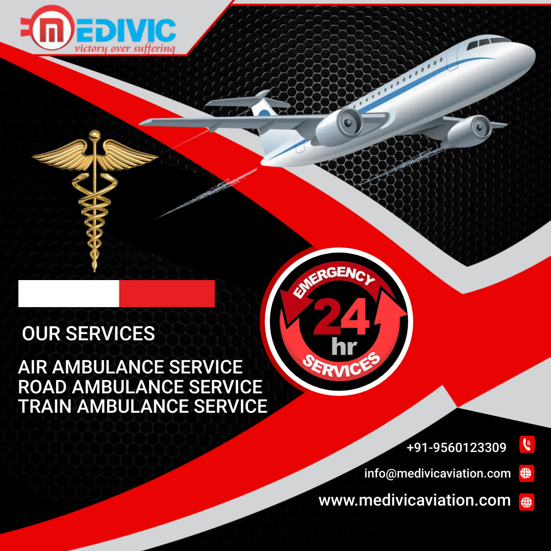 Receive High-Standard Medical Aids by Medivic Air Ambulance in Patna