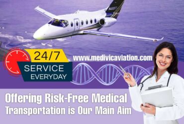 Grab Medivic Air Ambulance in Raipur with Classy Emergency Aids