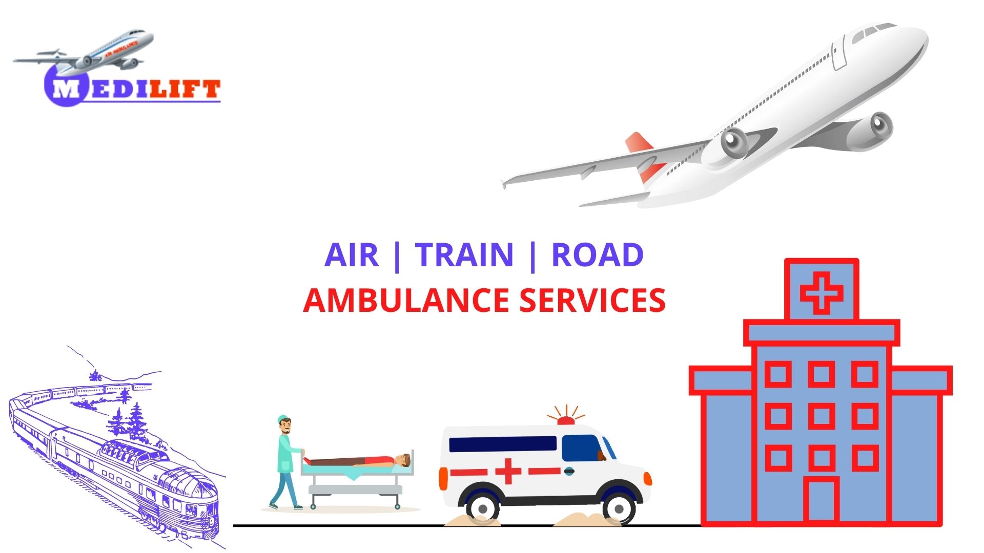 Receive ICU Established Air Ambulance in Kolkata at an Affordable Price