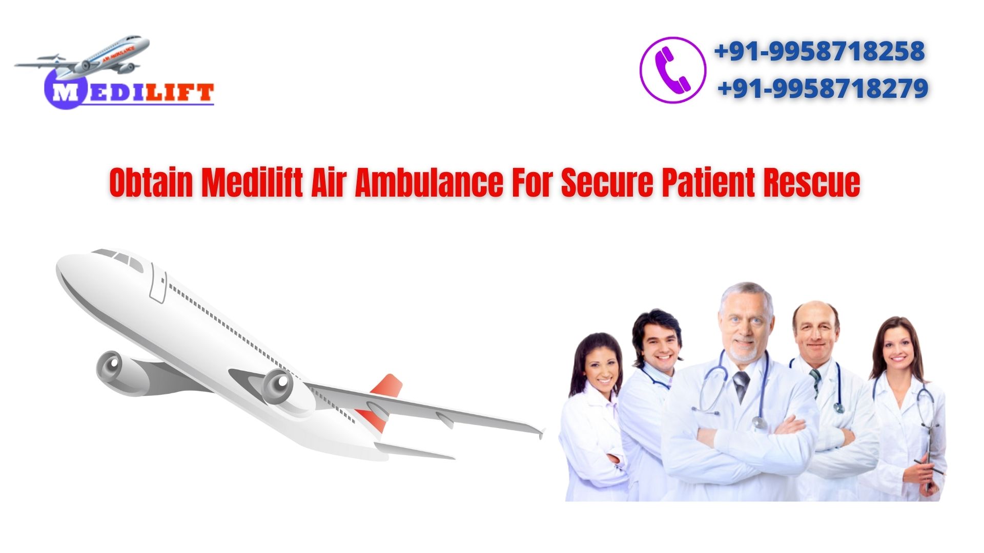 Receive Charter Air Ambulance in Ranchi at any time & anywhere