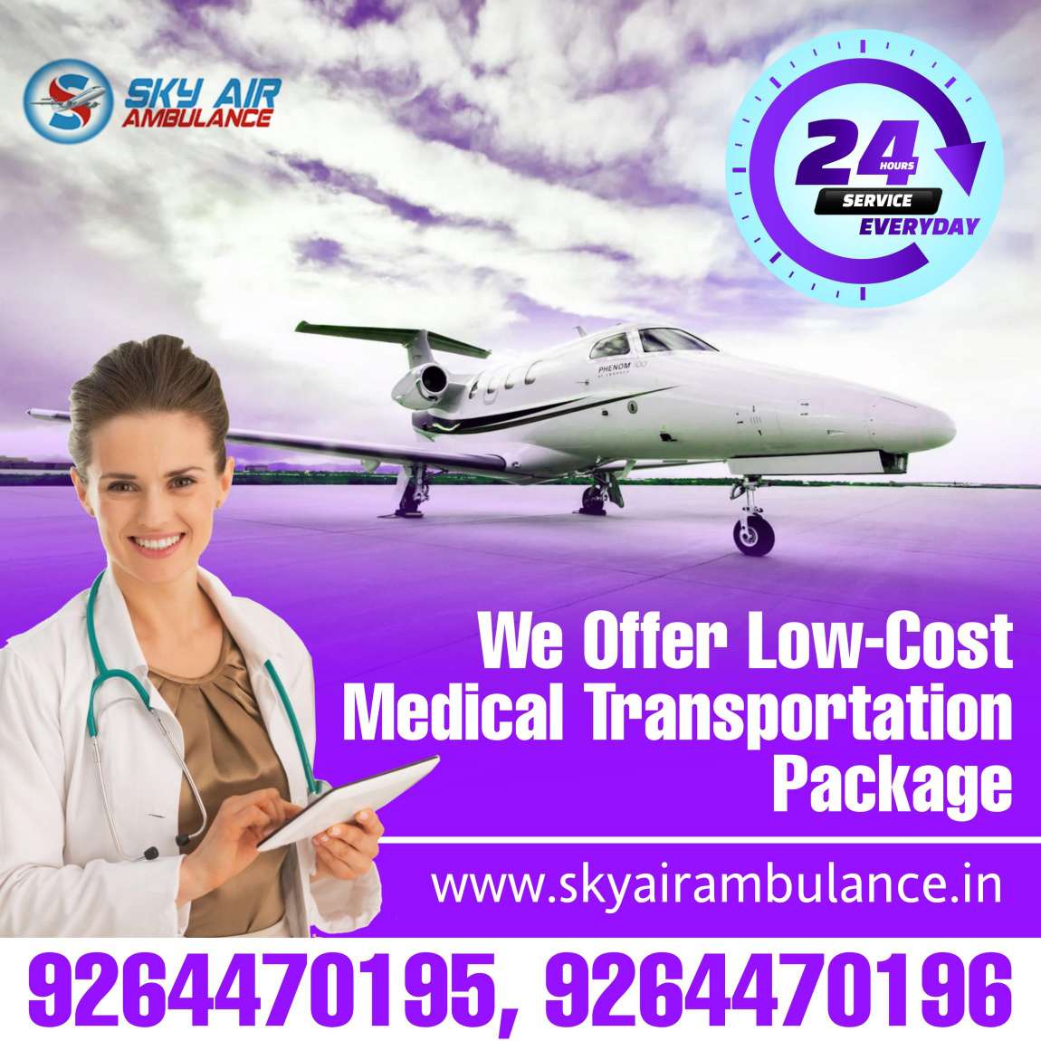 Get ICU-Specific Emergency Air Ambulance from Kolkata to Delhi for Punctual Shifting by Sky