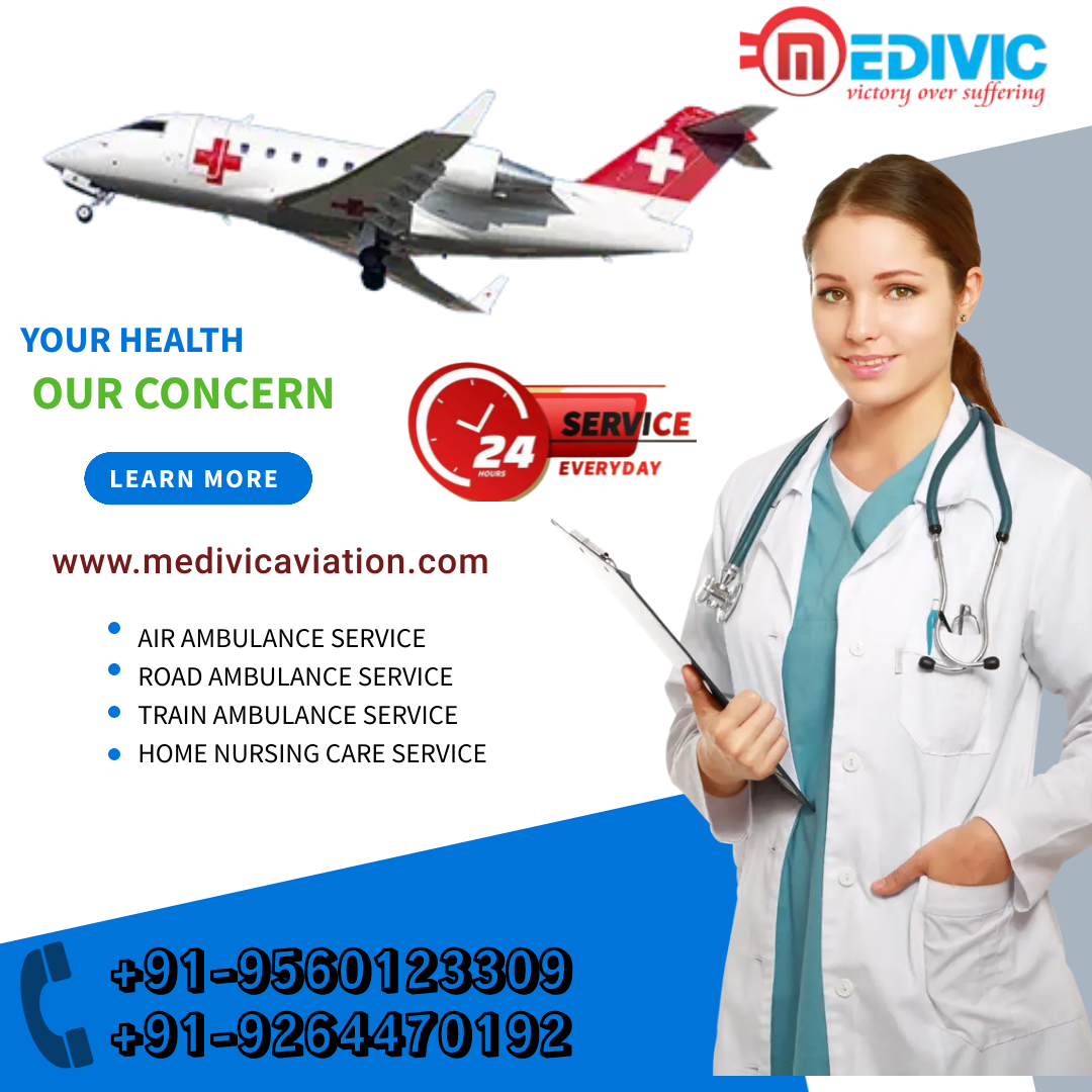 Grab Instant Air Rescue by Medivic Air Ambulance from Silchar