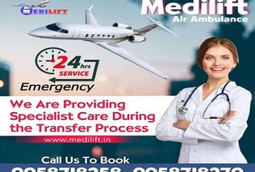 Select Secure ICU-Based Air Ambulance Services in Delhi by Medilift with Medical Supervision