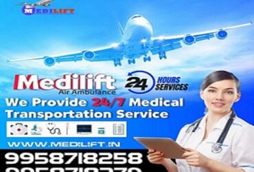 Get the Punctual Shifting Service by Air Ambulance Services in Ranchi by Medilift at any Anytime