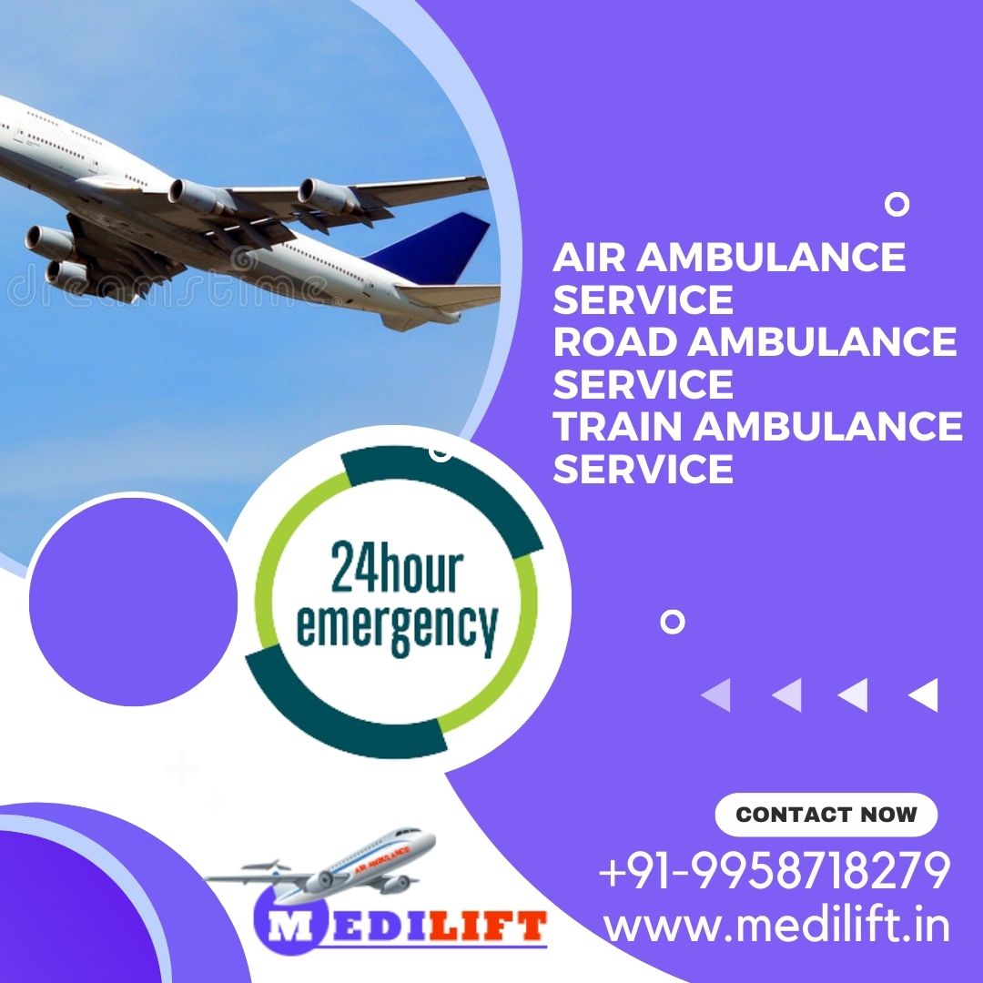 Use ICU Medilift Air Ambulance in Chennai with Extraordinary Medical Support